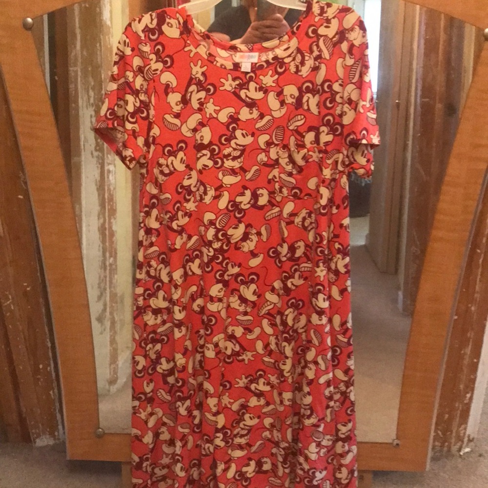 Disney lularoe Carly!! Worn once.